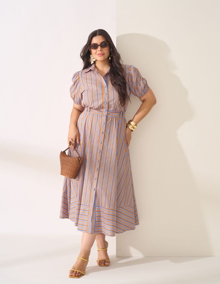 Vestido Midi Chemise
