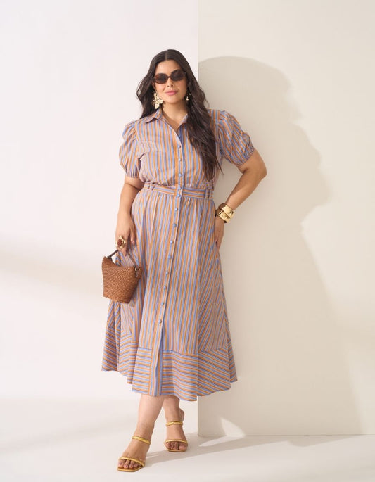 Vestido Midi Chemise