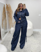 Jaqueta Jeans Dark Blue