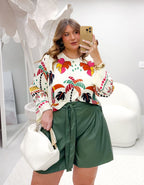 Shorts Couro Liberty
