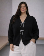 Blusa Laço Tricot