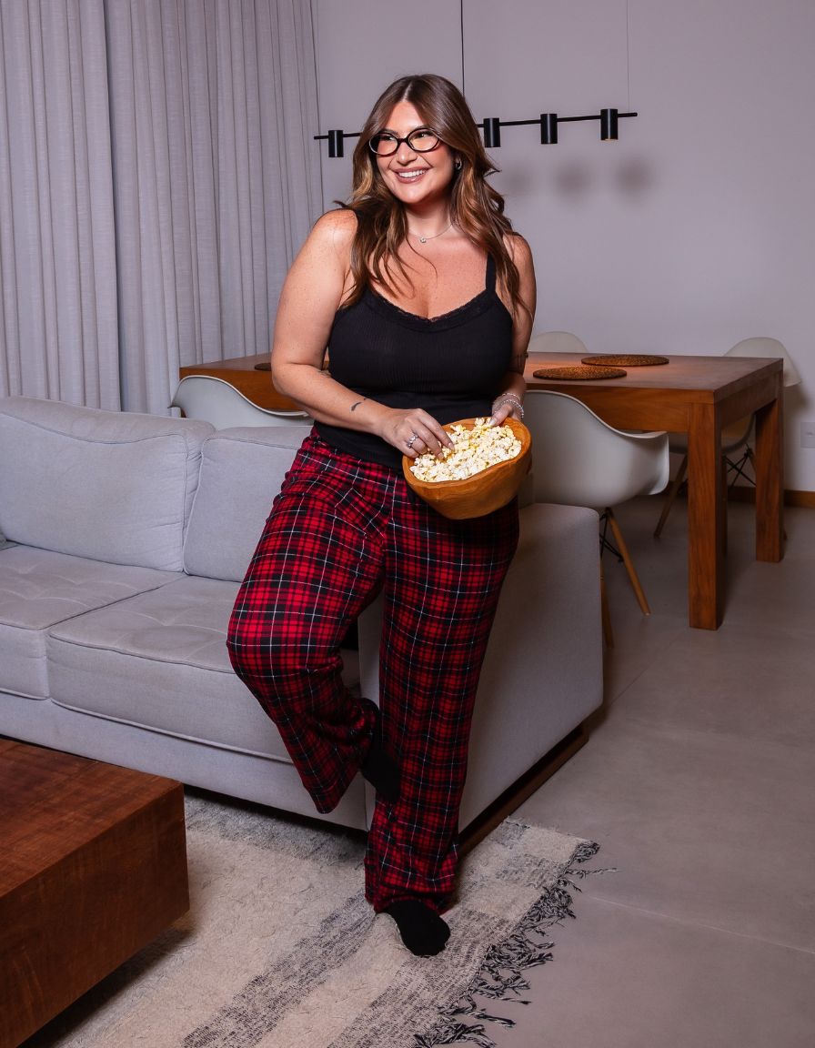 Conjunto Pijama Xadrez