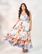 Vestido Midi Floral