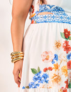 Vestido Midi Floral