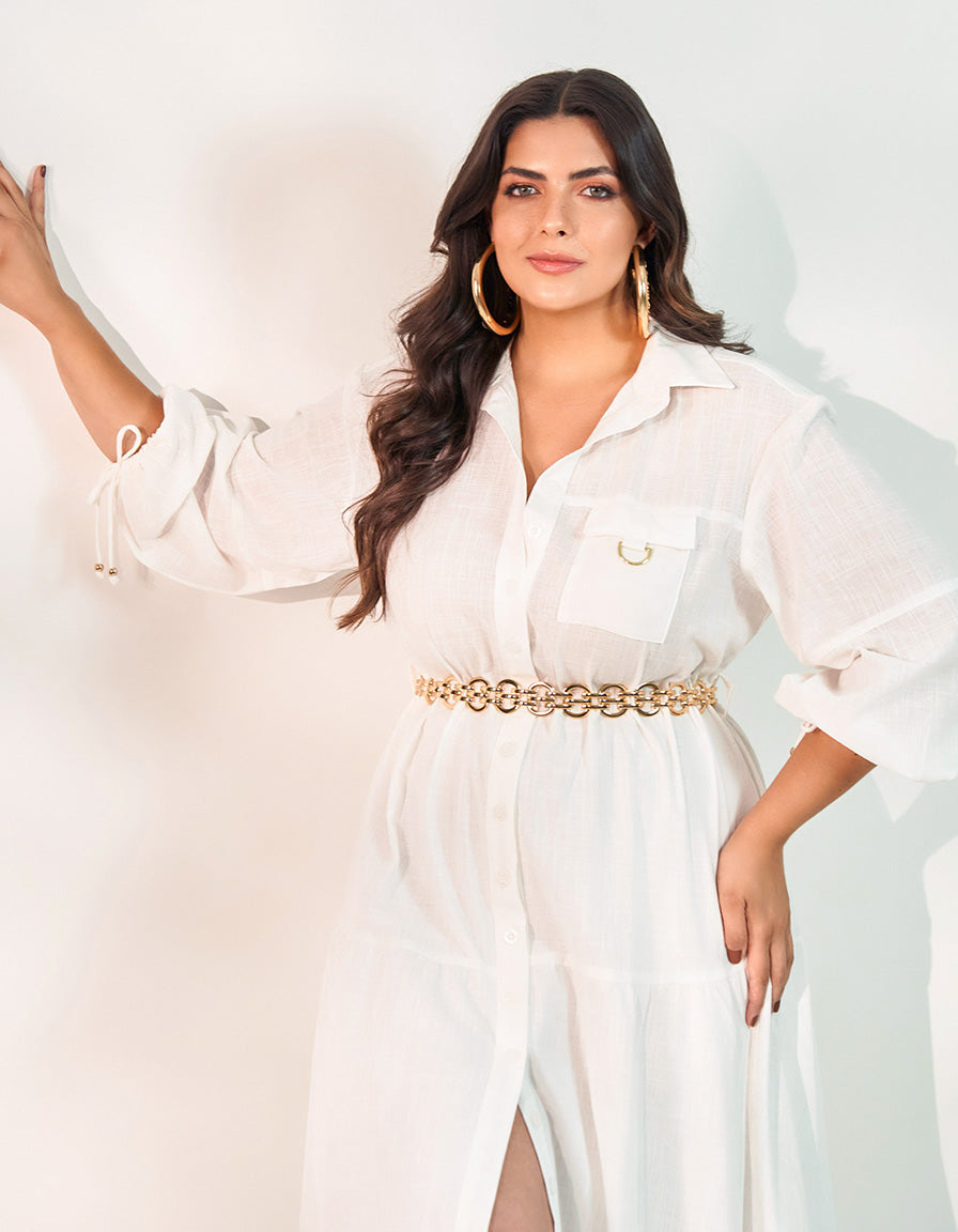 Vestido Midi Safira
